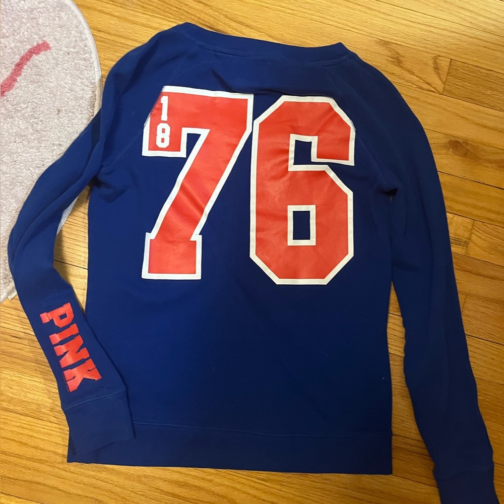 PINK Victoria's Secret Long Sleeve Cubs Sweater